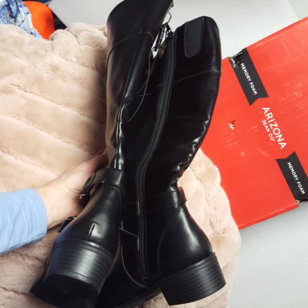❤️🌟 NIB womens Arizona Denver tall black boots sizes 7 & 7.5 ❤️🌟 - Picture 5 of 12